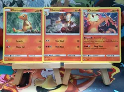 Charmander + Charmeleon + Charizard - Non Holo, Mint/Near Mint, Pokemon TCG - Image 1