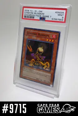 Near Mint Lonefire Blossom - CP07-EN005 - Super Rare - PSA 9 - #9715 - YuGiOh - Image 1