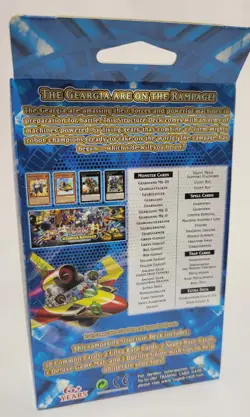YUGIOH 1ST ED GEARGIA RAMPAGE STRUCTURE DECK FACTORY SEALED NEW KONAMI - Image 3