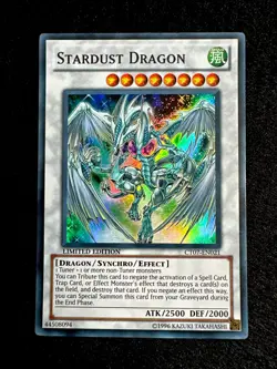 🔥YUGIOH • STARDUST DRAGON • SUPER RARE • CT07-EN21 • LIMITED EDITION • NM🔥 - Image 1