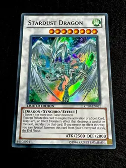 🔥YUGIOH • STARDUST DRAGON • SUPER RARE • CT07-EN21 • LIMITED EDITION • NM🔥 - Image 2