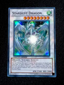 🔥YUGIOH • STARDUST DRAGON • SUPER RARE • CT07-EN21 • LIMITED EDITION • NM🔥 - Image 4