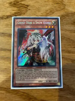 Ghost Ogre & Snow Rabbit CROS-EN033 1st Ed Secret rare Yu-Gi-Oh! - Image 1