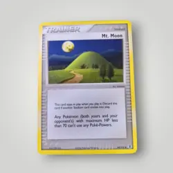 MT. MOON TRAINER XY FIRE RED & LEAF GREEN SET POKEMON CARD 94/112 EX/NM - Image 1