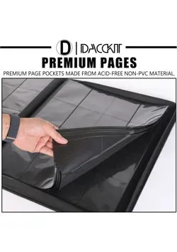 Toploader Binder 16 Pocket - Fits 640 Cards, Premium 4X4 Ringless Card Binder - Image 5