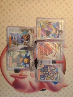 Pokemon 5 Card Lot Full Art Trainer 🔥20 - Image 2