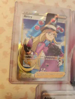 Pokemon 5 Card Lot Full Art Trainer 🔥20 - Image 3
