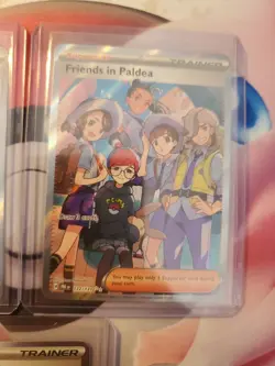 Pokemon 5 Card Lot Full Art Trainer 🔥20 - Image 5