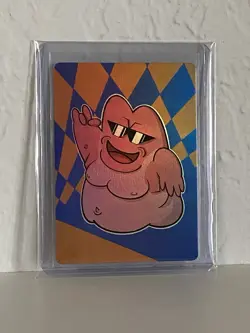Pokemon Custom Parody Cards Ditto Art Holo By Mendiolla_ Limited Print Run - Image 1