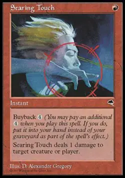 Searing Touch - Light Play MTG Tempest - Image 1