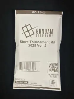 Gundam Card Game Store Tournament Kit 2025 Vol 2 Sealed - Image 1