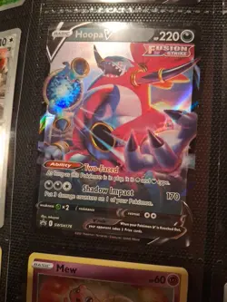 Hoopa V SWSH176 SWSH: Sword & Shield Promo Cards Holo - Image 1
