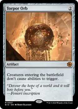 ~ Torpor Orb ~ NM ~ Outlaws of Thunder Junction: The Big Score ~ MTG ~ - Image 1