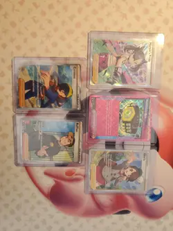 Pokemon 5 Card Lot Full Art Trainer 🔥15 - Image 1