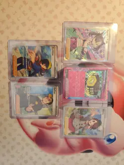 Pokemon 5 Card Lot Full Art Trainer 🔥15 - Image 2