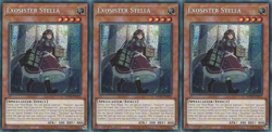 3X MP23-EN253 Exosister Stella - Prismatic Secret Rare Cards - 1st Edition - Image 1