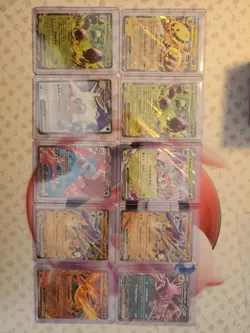 Pokemon 10 Card Lot Full Art And Ex 🔥12 - Image 1