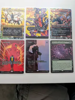 MTG Marvel's Spider-Man: Lot of 6 Mythic/Rare Cards (Mint/NM Condition) - Image 1