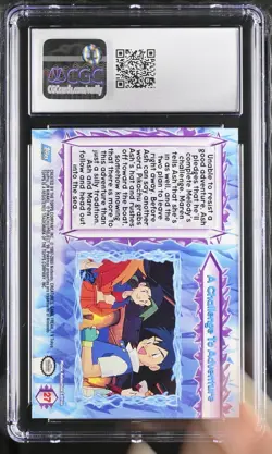 Pokemon Topps Card Pokemon 2000 A Challenge to Adventure #27 CGC Gem Mint 10 - Image 2