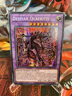MP22-EN141 Despian Quaeritis Prismatic Secret Rare 1st Ed Mint YuGiOh Card - Image 1