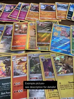 Pokemon Card Lot Of 50 - ALL Rare! 30x Non-Holo, 10x Reverse Holo, and 10x Holo! - Image 5