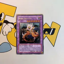 Yu-Gi-Oh! King Dragun FET-EN036 Ultimate Rare 1st Edition card Flaming Eternity - Image 2