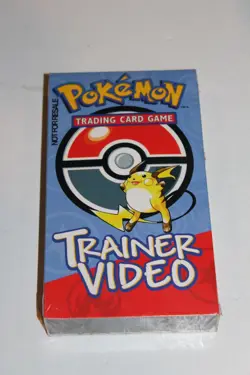 SEALED 1999 Pokemon Trading Card Game Trainer Video VHS CCG NOS MISP WOTC 2000 - Image 1