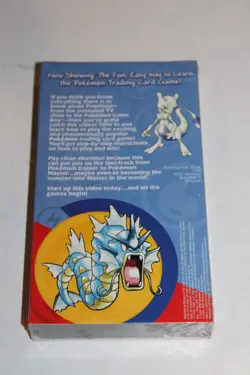 SEALED 1999 Pokemon Trading Card Game Trainer Video VHS CCG NOS MISP WOTC 2000 - Image 3