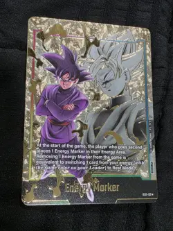Dragon Ball Super Card Game Fusion World Goku Black Energy Marker E01-07 - Image 1