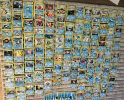 Lot(11)Huge Lot 190 Water Pokemon Cards - Image 1