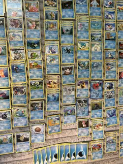 Lot(11)Huge Lot 190 Water Pokemon Cards - Image 5