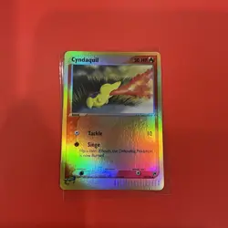 Cyndaquil Pokemon Card Reverse Holo 59/100 2003 From the EX Sandstorm set - Image 1