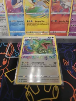 Pokemon Amazing Rare Complete Set of 9 Cards NM Rayquaza Raikou Celebi Kyogre - Image 4