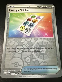 Energy Sticker Reverse Holo NM 159/165 Scarlet & Violet 151 Pokemon Card - Image 1