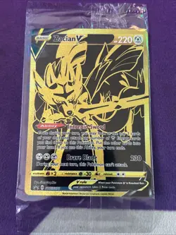 Zacian V SWSH076 SWSH: Sword & Shield Promo Cards Holo - Image 1