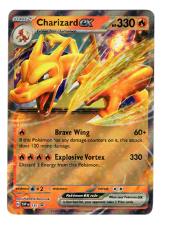 Charizard ex 161 Sv: Scarlet & Violet Promo Cards Holo - Image 1