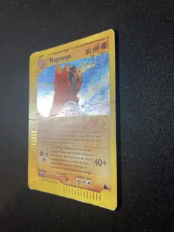 Pokemon TCG Card English e-Series Skyridge Magcargo H17/H32 Holo Rare - Image 3