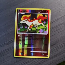 Pokemon TCG Arceus Reverse Holo Card 46/99 Ponyta - Image 1