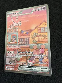 Mew EX 053 Scarlet & Violet Promo Holo Pokemon TCG Card NM Condition - Image 2