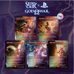 Secret Lair x God of War: Greek Foil Edition CONFIRMED PRESALE MTG PS DROP - Image 1