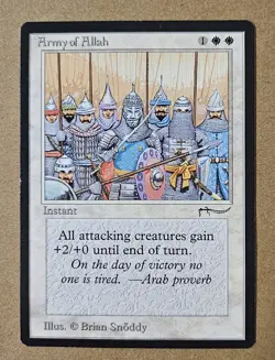 Army of Allah (Arabian Nights) MP MTG - Image 1