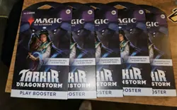 Magic The Gathering Tarkir Dragonstorm Play Booster x5 New!! - Image 1