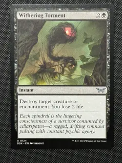 Withering Torment - Duskmourn: House of Horror (DSK)(124) - Magic The Gathering - Image 1