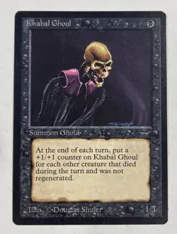 Khabal Ghoul Arabian Nights Near Mint NM MTG Magic The Gathering - Image 1