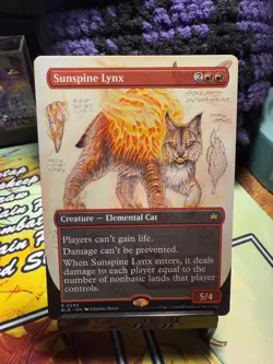 Sunspine Lynx (Borderless): Bloomburrow (Non-Foil), #0292 - Image 1