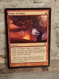 Magic the Gathering MTG Pillar of Flame (149) Avacyn Restored - Image 1
