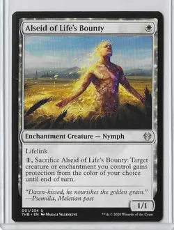 MTG Alseid of Life's Bounty Theros Beyond Death (THB) Uncommon #001/254 Unplayed - Image 1
