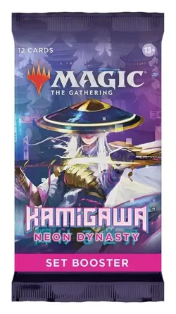 Magic: The Gathering - Kamigawa Neon Dynasty - Set Booster Pack - Image 1