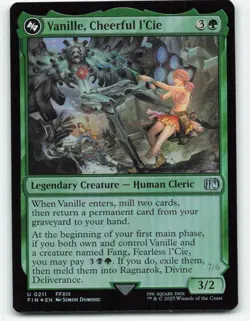 Vanille, Cheerful l'Cie Final Fantasy foil 0211 magic the gathering - Image 1