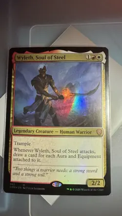 Wyleth, Soul of Steel Commander Legends Foil - Image 1